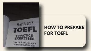 prepare for TOEFL
