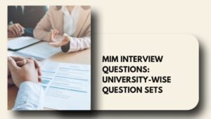 mim interview questions