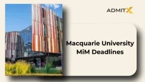 Macquarie University MiM Deadlines