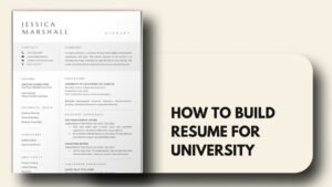 resume for abroad studies