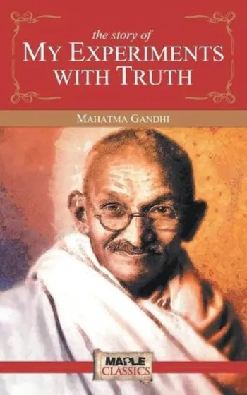 a man with glasses and a mustache - My Experiments with Truth