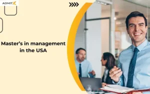 Master’s in management in the USA