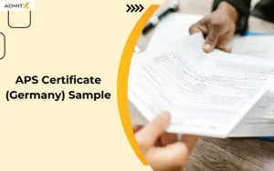 APS Certificate (Germany) Sample