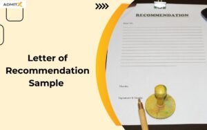 Letter of Recommendation Sample