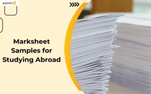 Marksheet Samples for Studying Abroad