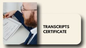 Transcripts Certificate