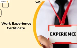 Work Experience Certificate
