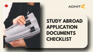Study Abroad Application Documents Checklist