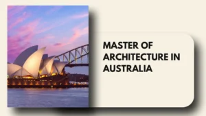 master of architecture in australia